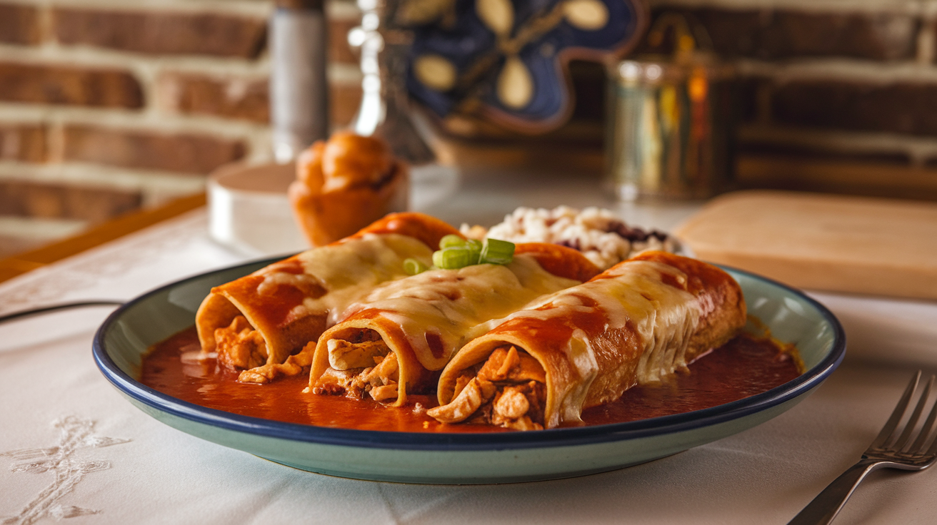 chicken enchiladas